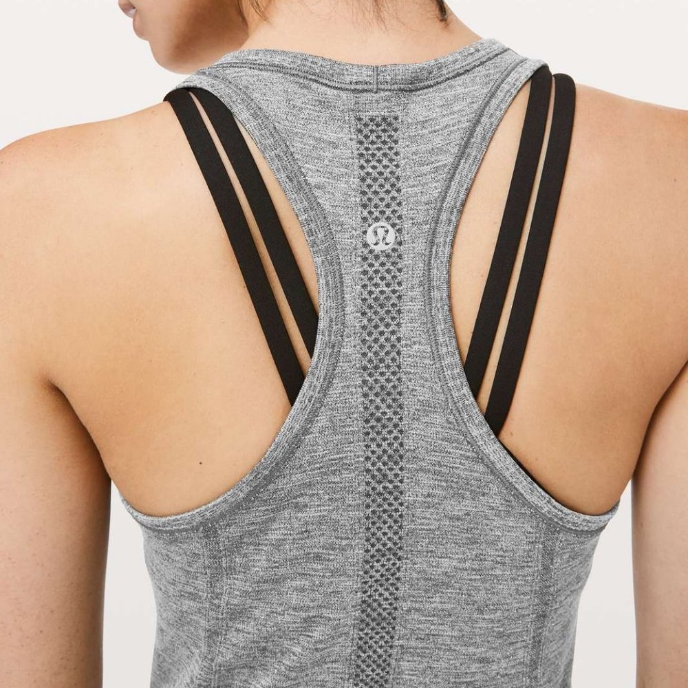 Lululemon Swiftly Tech Racerback Sparkle Silver - image 3